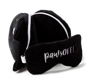 Relaxeazzz Relaxeazzz Kot Feline Fine Pluszowy Zestaw: Podszuka + Opaska Na Oczy 2