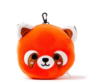 Relaxeazzz Relaxeazzz Panda pomarańczowa Pluszowy Zestaw: Podszuka + Opaska Na Oczy 3