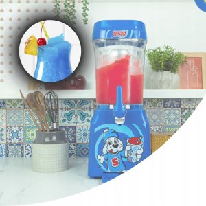 Maszynka do lodów Jamara Fizz Maszyna do lodów SlushPuppie Lód w kubku 1L niebieski z kranikiem 4