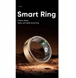 Smart Ring Powerton WPSR02 r. 9 Złoty 7