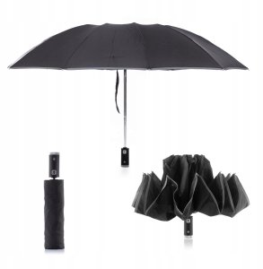 InnovaGoods Parasol odwrotnie składany ze światłem LED Folbrella 8