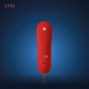 Telefon stacjonarny Motorola CT50 Czerwony 3