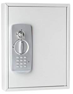 Wedo WEDO Schlüsselschrank 21 Schlüssel Maße:27x9,5x35 Lichtgrau 2
