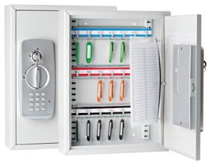 Wedo WEDO Schlüsselschrank 21 Schlüssel Maße:27x9,5x35 Lichtgrau 3