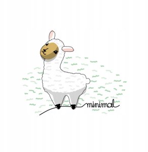 Madison MALTEX - FOTELIK KĄPIELOWY LAMA MINIMAL   SZAŁWIOWA ZIELEŃ 3