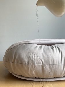 Piapimo PIAPIMO-PODUSZKA DO KARMIENIA JERSEY Z    WKŁADEM WODOODPORNYM PIASKOWA 3