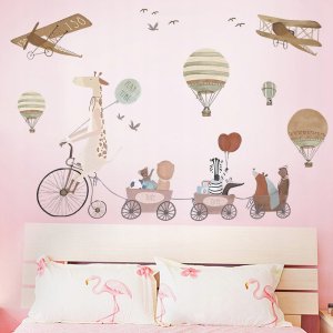 ROOM Decor SIPO-WS63031 NAKLEJKI NA ŚCIANĘ ŻYRAFA i PRZYJACIELE 5