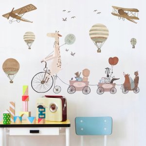 ROOM Decor SIPO-WS63031 NAKLEJKI NA ŚCIANĘ ŻYRAFA i PRZYJACIELE 6