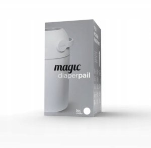 MA-C100G KOSZ NA ZUŻYTE PIELUCHY MAJESTIC ZIELONY NA 25P 6