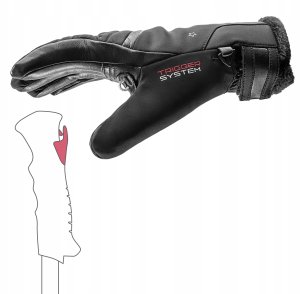 Leki LEKI RĘKAWICE Snowfox 3D Women black 8.0 4