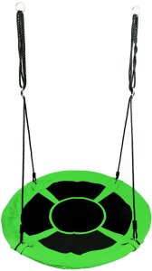 Funfit Huśtawka ogrodowa bocianie gniazdo dla dzieci 100 cm 2