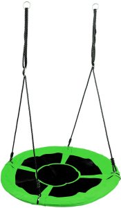 Funfit Huśtawka ogrodowa bocianie gniazdo dla dzieci 100 cm 4