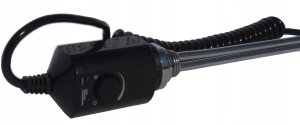 Grzejnik łazienkowy Krups GRZAŁKA ŁAZIENKOWA Z TERMOSTATEM RD10 300W CZARNA VOLUX // GRŁ-V-RD10.300.CZ 2