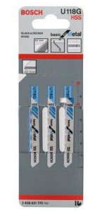 Bosch DY Brzeszczot do metalu U 18 G, 52 mm 6
