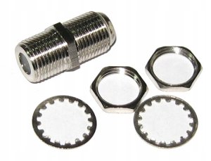 Cabletech ZŁĄCZE SAT F-F CU ZLA0455/ZLA0455.1 2
