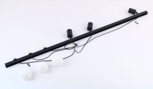 Lampa sufitowa TKKRYWULT TK Lighting Vox 10003 plafon lampa sufitowa 3x10W GU10 3x6W G9 czarny/biały 7