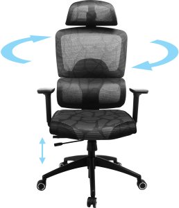 Fotel Sandberg ErgoFusion Gaming Chair Pro 4