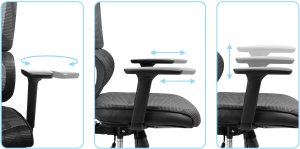 Fotel Sandberg ErgoFusion Gaming Chair Pro 7