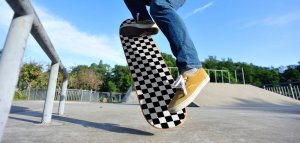Deskorolka Jessup Papier do Deskorolki Original 9" Checkered Griptape - szachownica Uniwersalny 2