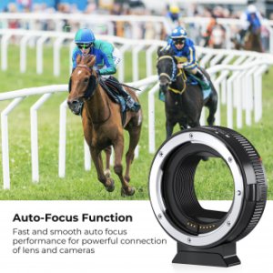 KiwiFotos Adapter bagnetowy K&F Concept - Canon EF / Canon RF 4
