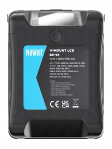 Zestaw studyjny Newell Zestaw Lampa LED Newell Air Artha XL i Akumulator Newell BP-95 LCD V-Mount 2