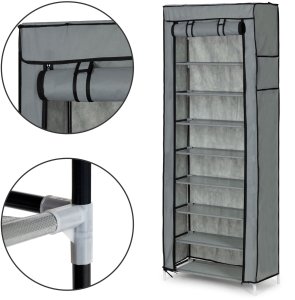 ModernHome Szafa tekstylna materiałowa garderoba z półkami na ubrania i buty ModernHome 4