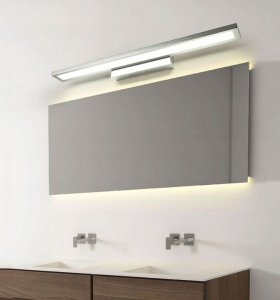 Kinkiet Toolight LAMPA KINKIET ŁAZIENKOWY LED NAD LUSTRO 80CM APP841-1W FLAT Chrom 3
