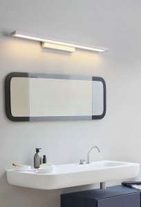 Kinkiet Toolight LAMPA KINKIET ŁAZIENKOWY LED NAD LUSTRO 80CM APP841-1W FLAT Chrom 4