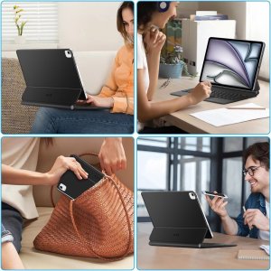 4kom.pl TECH-PROTECT SMARTCASE MAGNETIC + KEYBOARD IPAD PRO 12.9” 4 / 5 / 6 / 2020-2022 / AIR 13” 1 / 2 / 2024-2025 BLACK 11