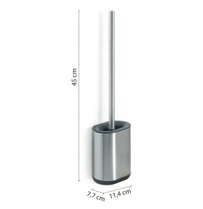 Gedy BIAGIO TOILET BRUSH HOLDER BRUSHED 4