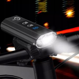 Carruzzo Lampka rowerowa z powerbankiem, 1200lm (L8G2) 4