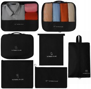 Storage Solutions M13G ZESTAW TOREB ORGANIZERÓW DO WALIZKI  SZUFLADY 11