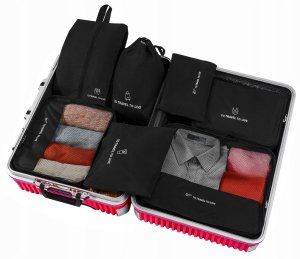 Storage Solutions M13G ZESTAW TOREB ORGANIZERÓW DO WALIZKI  SZUFLADY 3