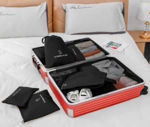 Storage Solutions M13G ZESTAW TOREB ORGANIZERÓW DO WALIZKI  SZUFLADY 4