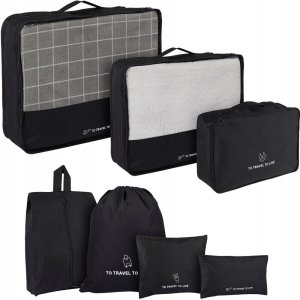 Storage Solutions M13G ZESTAW TOREB ORGANIZERÓW DO WALIZKI  SZUFLADY 9