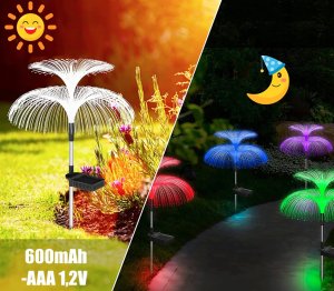 Gotel Q30F LAMPKA SOLARNA OGRODOWA MEDUZA 2SZT 8