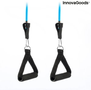 InnovaGoods Zestaw Gum Oporowych z Akcesoriami i Przewodnikiem po Ćwiczeniach. Tribainer InnovaGoods 3 Sztuk 4