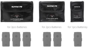 SonnyLife BEZPIECZNE ETUI OGNIOODPORNE NA 1 AKUMULATOR DJI MAVIC AIR 2 / 2S - 1 BATERIE 5