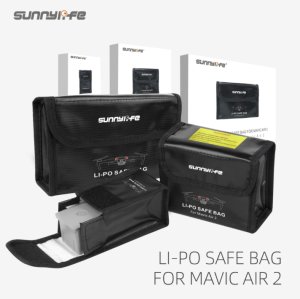 SonnyLife BEZPIECZNE ETUI OGNIOODPORNE NA 1 AKUMULATOR DJI MAVIC AIR 2 / 2S - 1 BATERIE 7