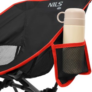 Nils Extreme NC3320 KRZESŁO SKŁADANE ULTRALIGHT CZARNE NILS CAMP              6