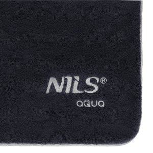 Nils Extreme NAR14 RĘCZNIK Z MIKROFIBRY FROTTE CZARNY 160X80cm NILS AQUA 6