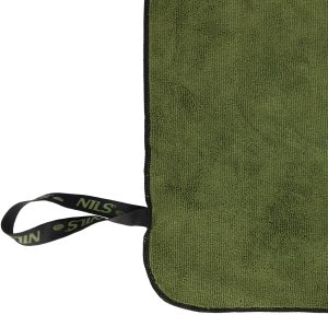 Nils Extreme NCR15 RĘCZNIK Z MIKROFIBRY WOJSKOWY KHAKI 120x60 cm NILS CAMP 6