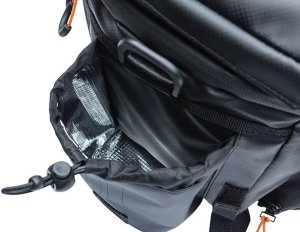 Basil Torba na bagażnik BASIL MILES TARPAULIN TRUNKBAG XL PRO 9-36L, 100% wodoodporna black orange (bez płytki mocującej) (NEW 2024) 3