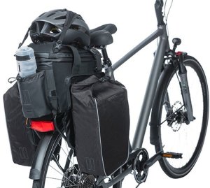 Basil Torba na bagażnik BASIL MILES TARPAULIN TRUNKBAG XL PRO 9-36L, 100% wodoodporna black orange (bez płytki mocującej) (NEW 2024) 10