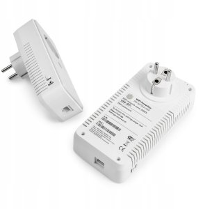 Adapter powerline Mercusys Transmiter PLC POWERLINE 5Ghz 1000mb/s WIFI LAN 8