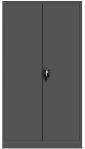 Diablo Chairs Abschließbarer Aktenschrank für Büro JAN, 900 x 1850 x 400 mm, anthrazit 6
