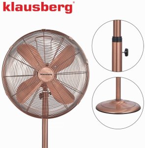 Wentylator Klausberg WENTYLATOR WIATRAK PODŁOGOWY KLAUSBERG KB-7719 5