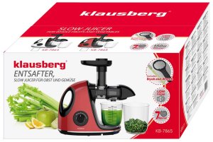 Wyciskarka wolnoobrotowa Klausberg KB-7865 12