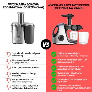 Wyciskarka wolnoobrotowa Klausberg KB-7863 8