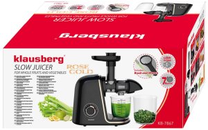 Wyciskarka wolnoobrotowa Klausberg KB-7867 14